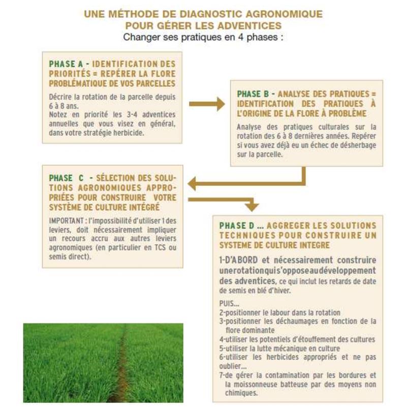 Méthode de diagnostic agronomique pour gerer les adventices